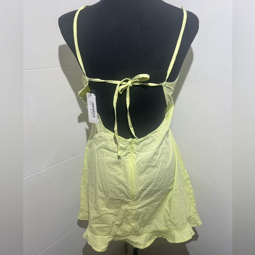 Nasty Gal Light Yellow Dress - Picture 2 of 13